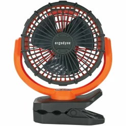 ergodyne Chill-Its 6090 Rechargeable Portable Jobsite Fan, 9.5