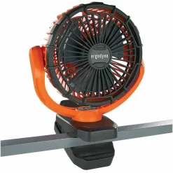 ergodyne Chill-Its 6090 Rechargeable Portable Jobsite Fan, 9.5
