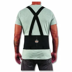 ergodyne ProFlex 1650 Economy Elastic Back Support Brace, X-Large, 38" to 42" Waist, Black