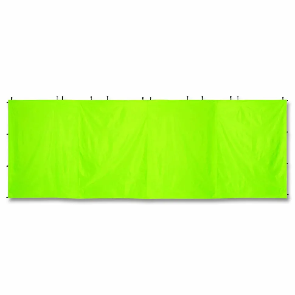 ergodyne SHAX 6197 Pop-Up Tent Sidewall, 10 ft x 20 ft x 10 ft, Polyester, Lime