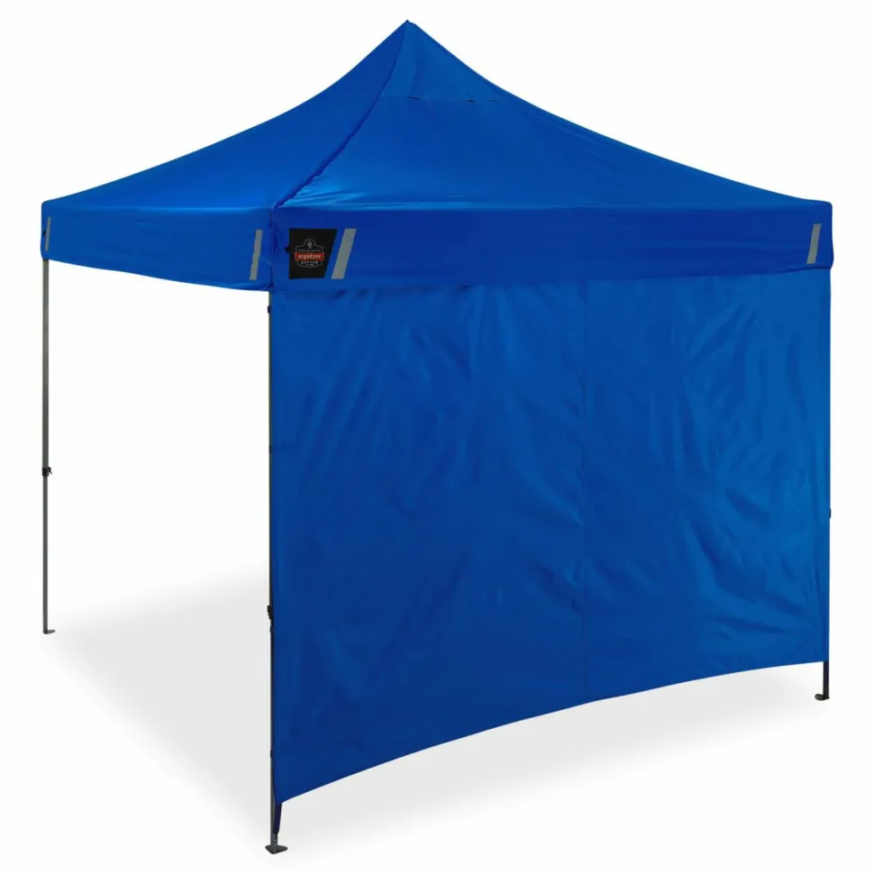 ergodyne SHAX 6194 Pop-Up Tent Sidewall, 10 ft x 10 ft, Polyester, Blue