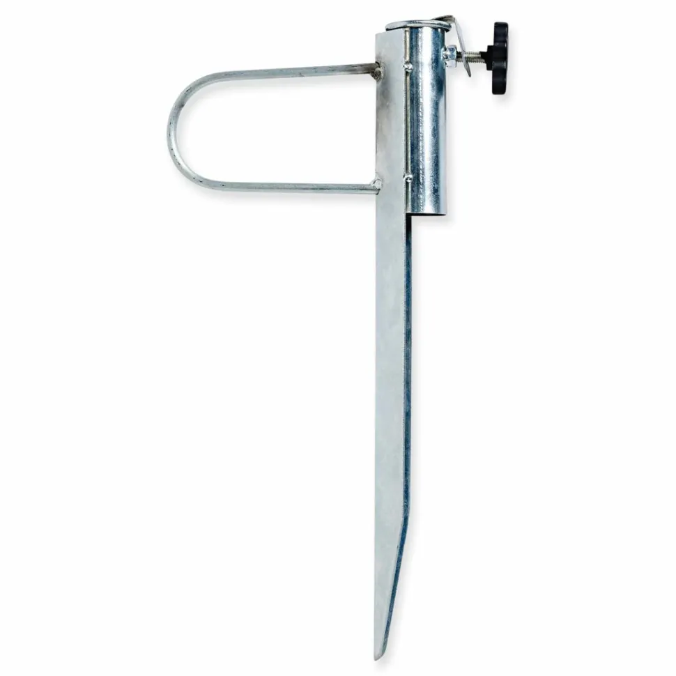 ergodyne Shax 6192 Replacement Umbrella Ground Spike, Steel, Silver