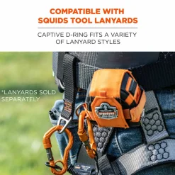 ergodyne Squids 3171 Anchor Strap Belt Loop Attachment for Tool Tethering, 5 lb Max Working Capacity, 5