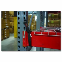 ergodyne Squids 3169 Warehouse Racking Stabilizer Strap, 250 lb Capacity, 1.25" x 24", Black