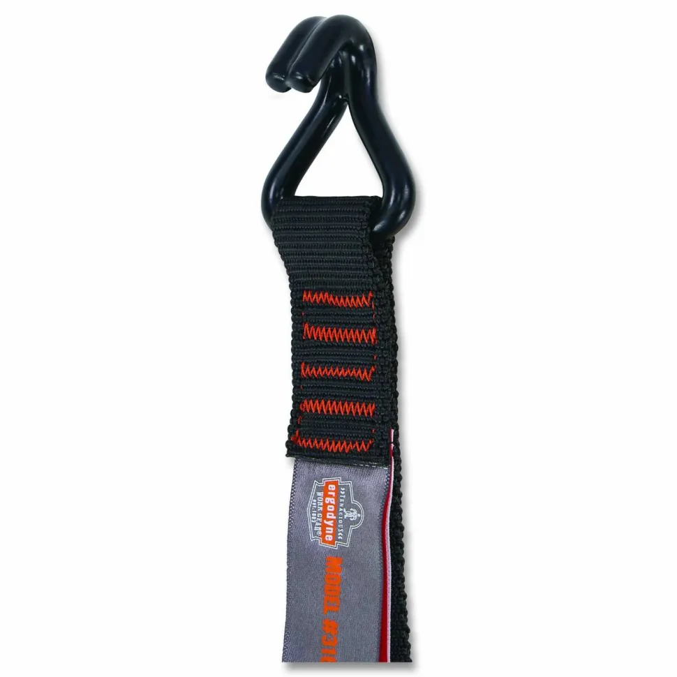 ergodyne Squids 3169 Warehouse Racking Stabilizer Strap, 250 lb Capacity, 1.25" x 24", Black