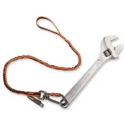 ergodyne Squids 3109F(x) Tool Lanyard, Swiveling Aluminum Carabiner + Loop, 25 lb Max Working Capacity, 38