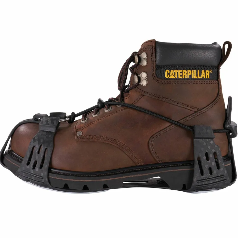 ergodyne TREX 6326 Spikeless Slip- and Oil-Resistant Traction Device, Large (Men's Sizes 9.5 to 11), Black, Pair