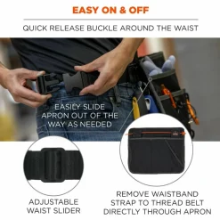 Ergodyne Arsenal 5715 Carrying Case (Pouch) Brush, Cleaning Kit, Towel - Black