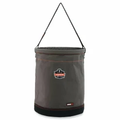 ergodyne Arsenal 5935 Extra-Large Web Handle Canvas Hoist Bucket, 150 lb, Gray