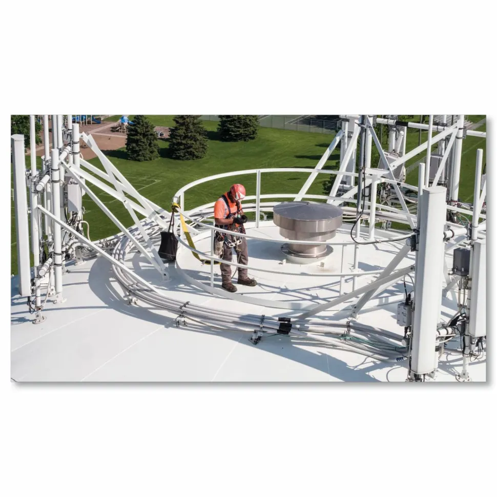 ergodyne Arsenal 5945 Extra-Large Swiveling Carabiner Canvas Hoist Bucket, 150 lb, Gray
