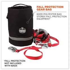 ergodyne Arsenal 5130 Fall Protection Bag , 10 x 10 x 15, Black