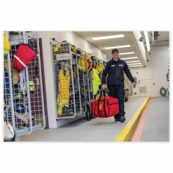 ergodyne Arsenal 5005 Fire + Rescue Gear Bag, Nylon, 30 x 15 x 15, Red