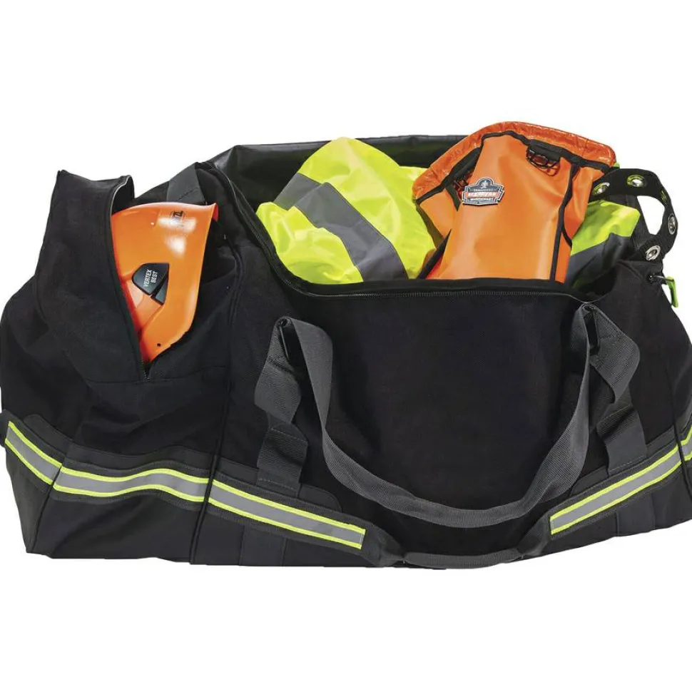 ergodyne Arsenal 5008 Fire + Safety Gear Bag, 16 x 31 x 15.5, Black