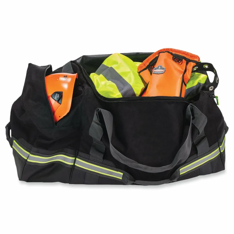 ergodyne Arsenal 5008 Fire + Safety Gear Bag, 16 x 31 x 15.5, Black