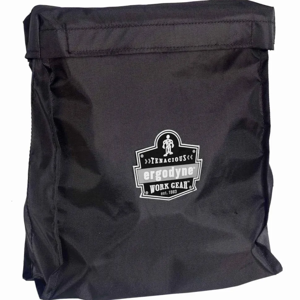 ergodyne Arsenal 5183 Full Mask Respirator Bag with Hook-and-Loop Closure, 9.5 x 4 x 12, Black