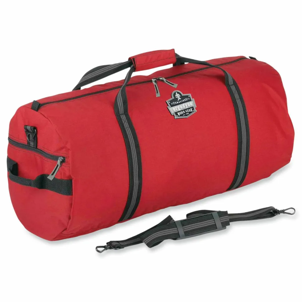ergodyne Arsenal 5020 Gear Duffel Bag, Nylon, Small, 12 x 23 x 12, Red