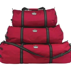 ergodyne Arsenal 5020 Gear Duffel Bag, Nylon, Small, 12 x 23 x 12, Red