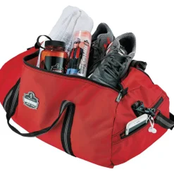 ergodyne Arsenal 5020 Gear Duffel Bag, Nylon, Small, 12 x 23 x 12, Red