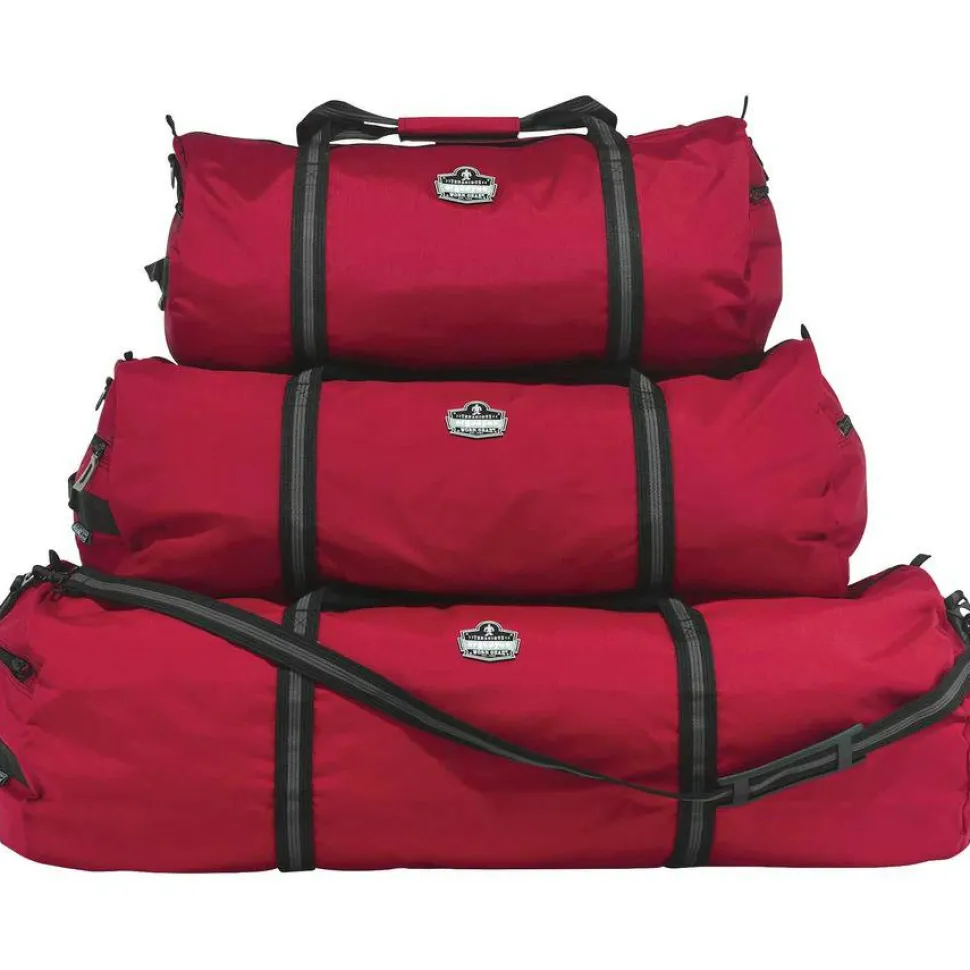ergodyne Arsenal 5020 Gear Duffel Bag, Nylon, Large, 14 x 35 x 14, Red