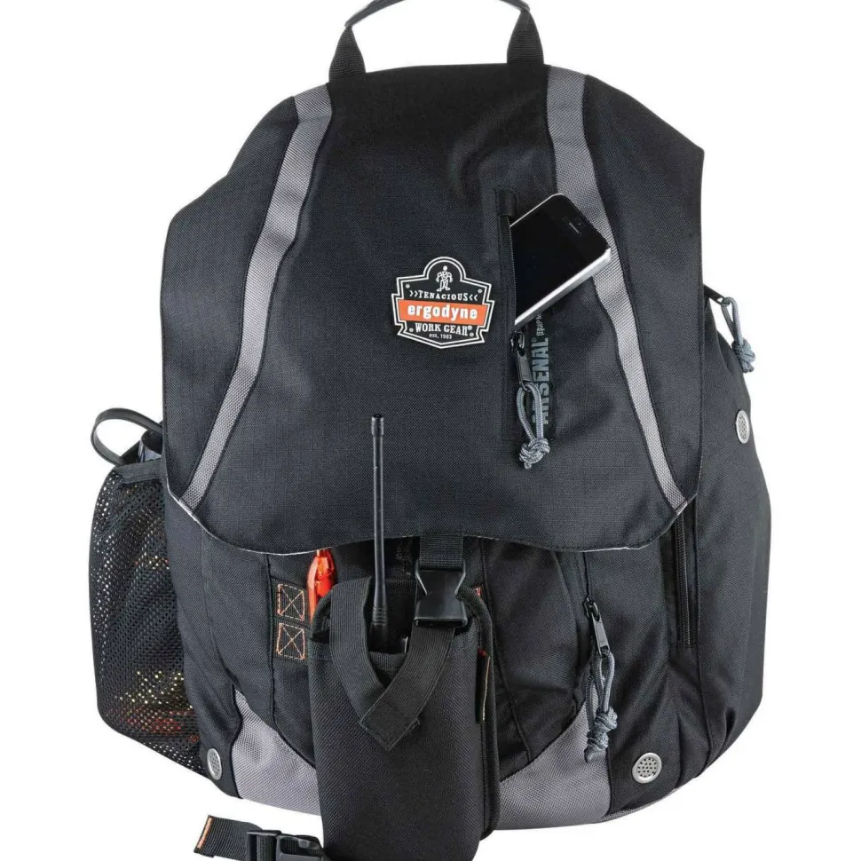ergodyne Arsenal 5143 General Duty Gear Backpack, 8 x 15 x 19, Black