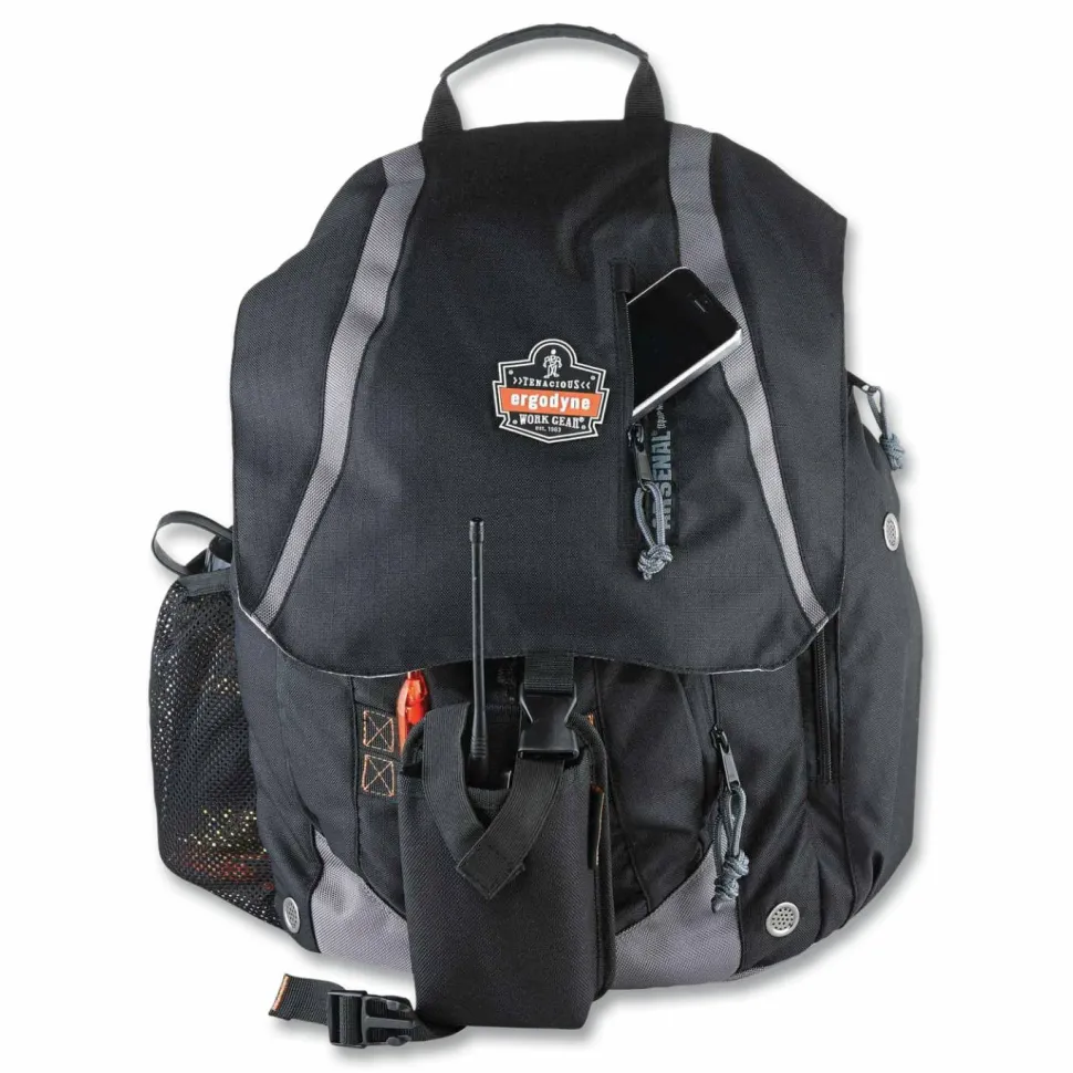 ergodyne Arsenal 5143 General Duty Gear Backpack, 8 x 15 x 19, Black