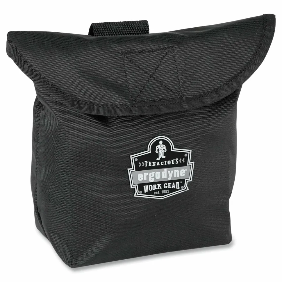 ergodyne Arsenal 5181 Large Full Mask Respirator Pack with Hook-and-Loop Closure, 11 x 4 x 12.5, Black