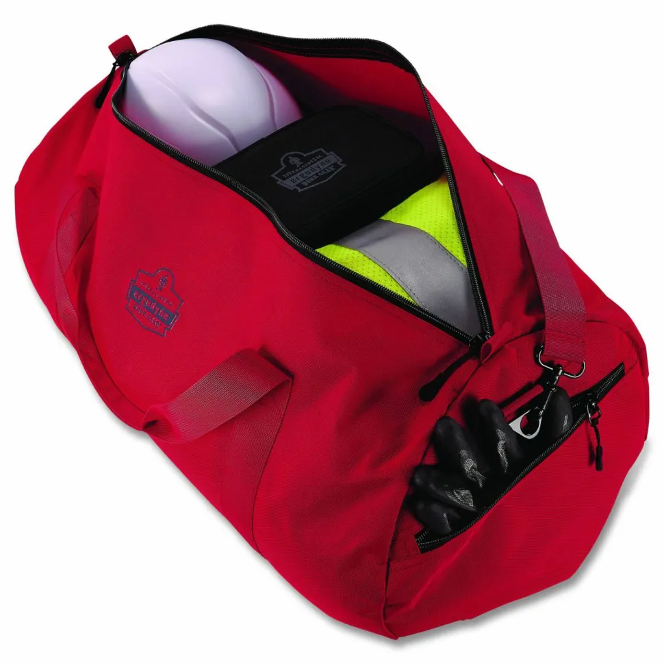 ergodyne Arsenal 5020P Gear Duffel Bag, 12 x 23 x 12, Red