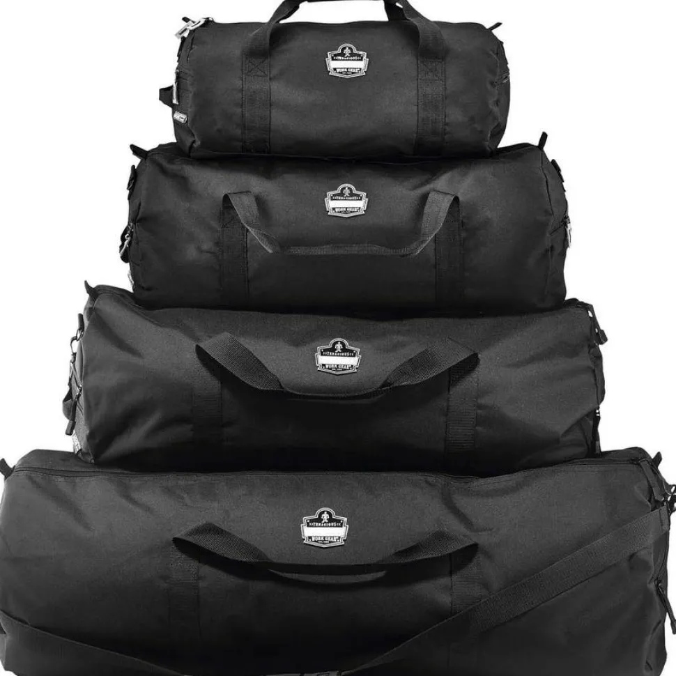 ergodyne Arsenal 5020P Gear Duffel Bag, Polyester, Medium, 13 x 28.5 x 13, Black