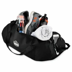 ergodyne Arsenal 5020P Gear Duffel Bag, Polyester, Small, 12 x 23 x 12, Black