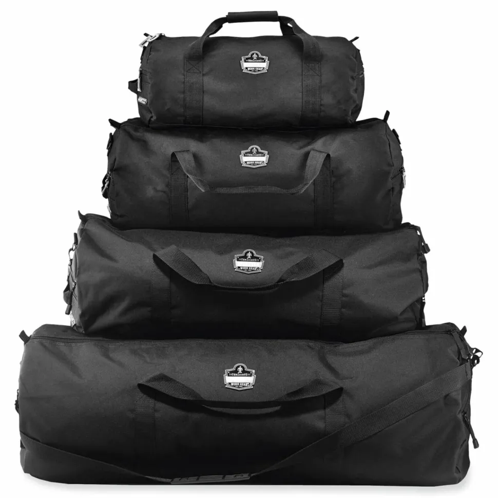 ergodyne Arsenal 5020P Gear Duffel Bag, Polyester, Large, 14 x 35 x 14, Black