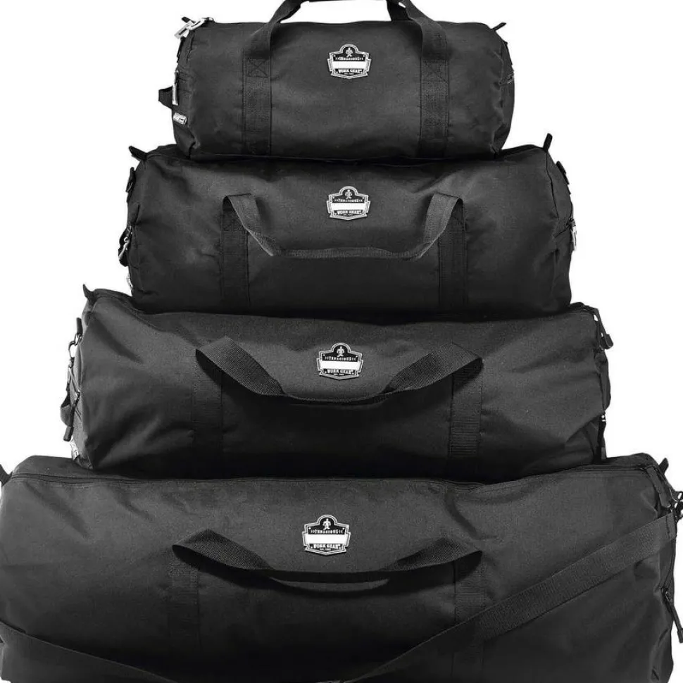 ergodyne Arsenal 5020P Gear Duffel Bag, Polyester, Large, 14 x 35 x 14, Black