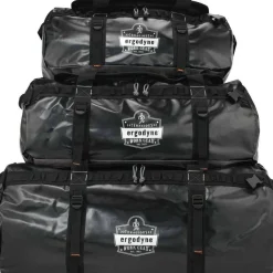ergodyne Arsenal 5030 Water-Resistant Duffel Bag, Medium, 15.5 x 27 x 15.5, Black
