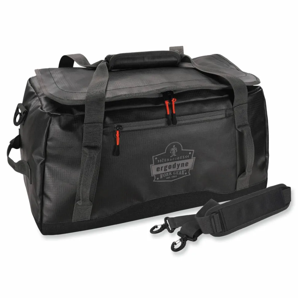 ergodyne Arsenal 5031 Water-Resistant Duffel Bag, Small, 12.2 x 23.2 x 12.6, Black