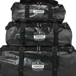 ergodyne Arsenal 5030 Water-Resistant Duffel Bag, Small, 13.5 x 23.5 x 13.5, Black