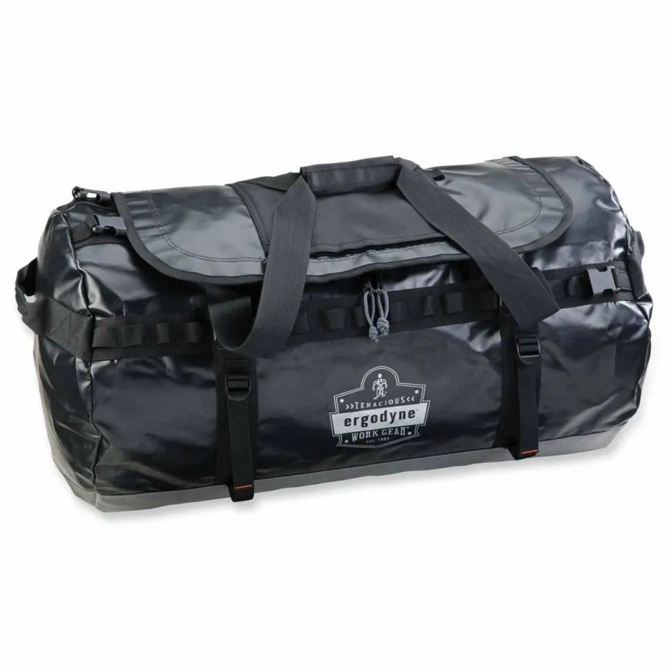 ergodyne Arsenal 5030 Water-Resistant Duffel Bag, Large, 18.5 x 31 x 18.5, Black