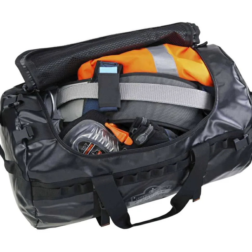 ergodyne Arsenal 5030 Water-Resistant Duffel Bag, Large, 18.5 x 31 x 18.5, Black