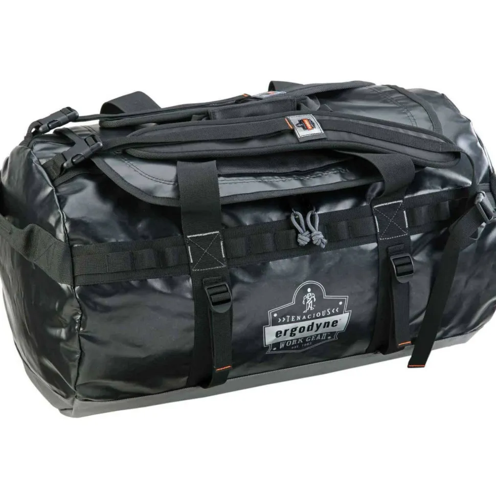 ergodyne Arsenal 5030 Water-Resistant Duffel Bag, Large, 18.5 x 31 x 18.5, Black