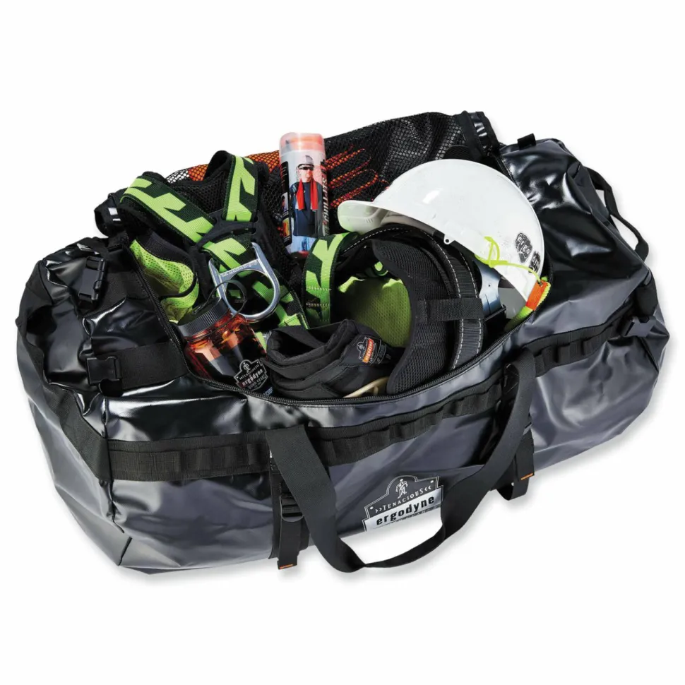 ergodyne Arsenal 5030 Water-Resistant Duffel Bag, Large, 18.5 x 31 x 18.5, Black