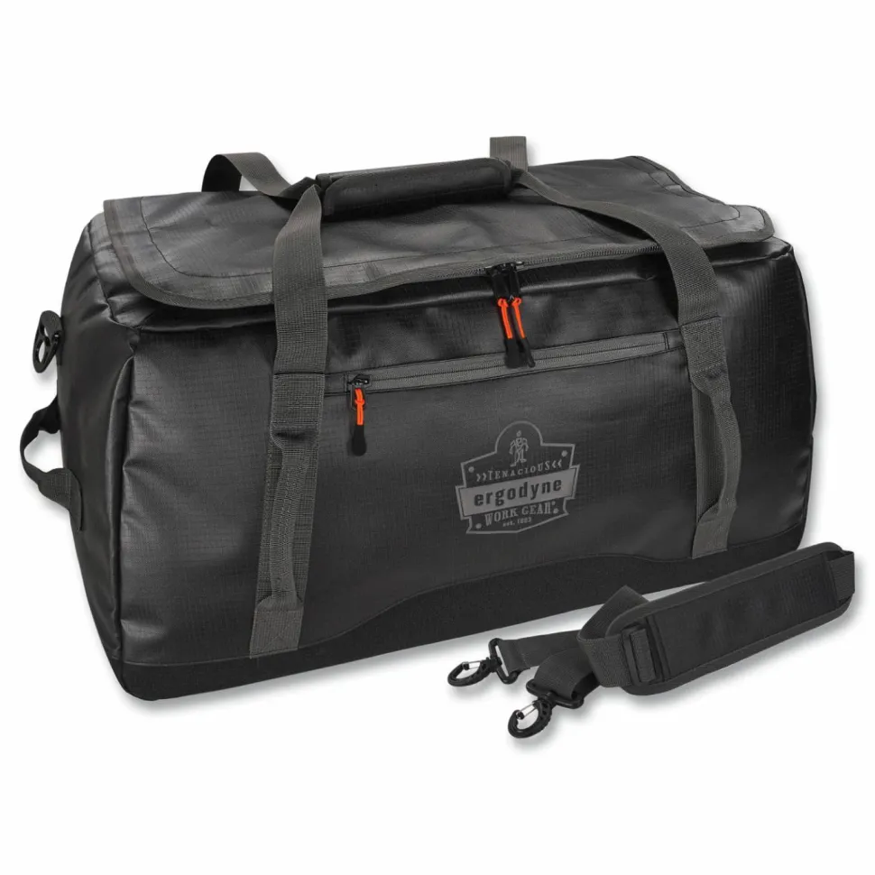 ergodyne Arsenal 5031 Water-Resistant Duffel Bag, Medium, 14.2 x 26 x 14.8, Black