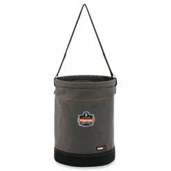ergodyne Arsenal 5930 Web Handle Canvas Hoist Bucket, 150 lb, Gray
