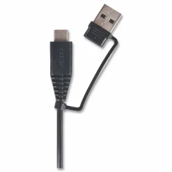 ergodyne N-Ferno 6495B Portable Battery Power Bank with USB-C Cord, 7.2 V