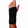 ergodyne ProFlex 4015 Wrist Brace Support with Double Strap, Medium, Fits Left Hand, Black