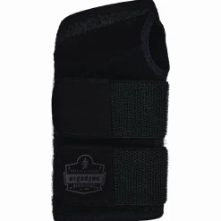 ergodyne ProFlex 4015 Wrist Brace Support with Double Strap, Medium, Fits Left Hand, Black