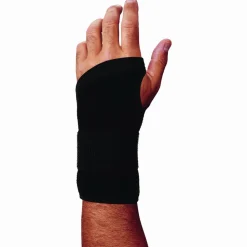 ergodyne ProFlex 4005 Wrist Brace Support with Single Strap, X-Large, Fits Left Hand, Black