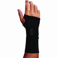 ergodyne ProFlex 685 Wrist Support Sleeve with Double Strap, X-Large, Fits Left Hand/Right Hand, Black