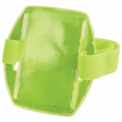 ergodyne Squids 3386 Arm Band ID/Badge Holder, Vertical, Lime, 3.75 x 4.25 Holder, 2.5 x 4 Insert, 10/Pack