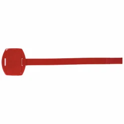 ergodyne Squids 3386 Arm Band ID/Badge Holder, Vertical, Red, 3.75 x 4.25 Holder, 2.5 x 4 Insert, 10/Pack
