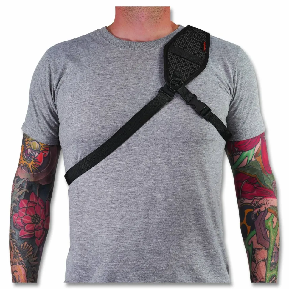 ergodyne Squids 3143 Barcode Scanner Sling Lanyard, 8.75" Long, Black