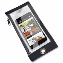 ergodyne Squids 3760 Phone Pouch + Trap for Plus Size Phones, Clear/Black