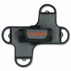 ergodyne Squids 5549 Tablet Holder with Detachable Shoulder Strap, Fits Devices 9" to 12", 10.5" x 0.5" x 10", Gray